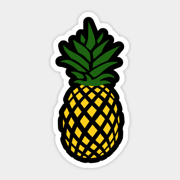 pineapple Sticker by amenij